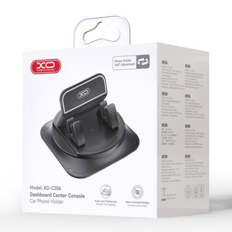 XO (C206) » Suport Auto, Universal, Stand, Bord, Laptop, BLACK