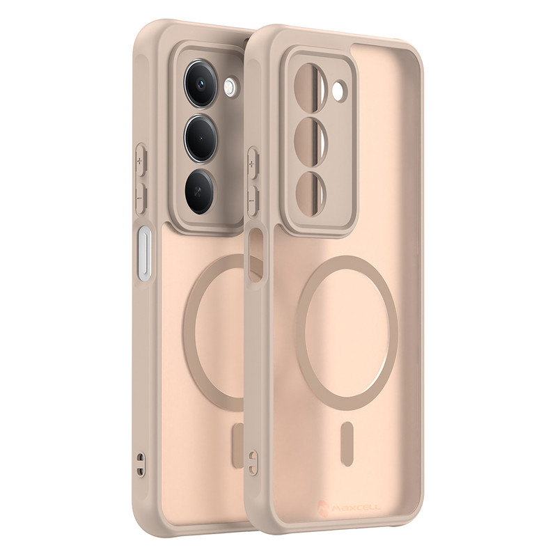 Husa MagFrost Pro » Xiaomi Redmi 15 [173], Matte MagSafe, Frosted GOLD