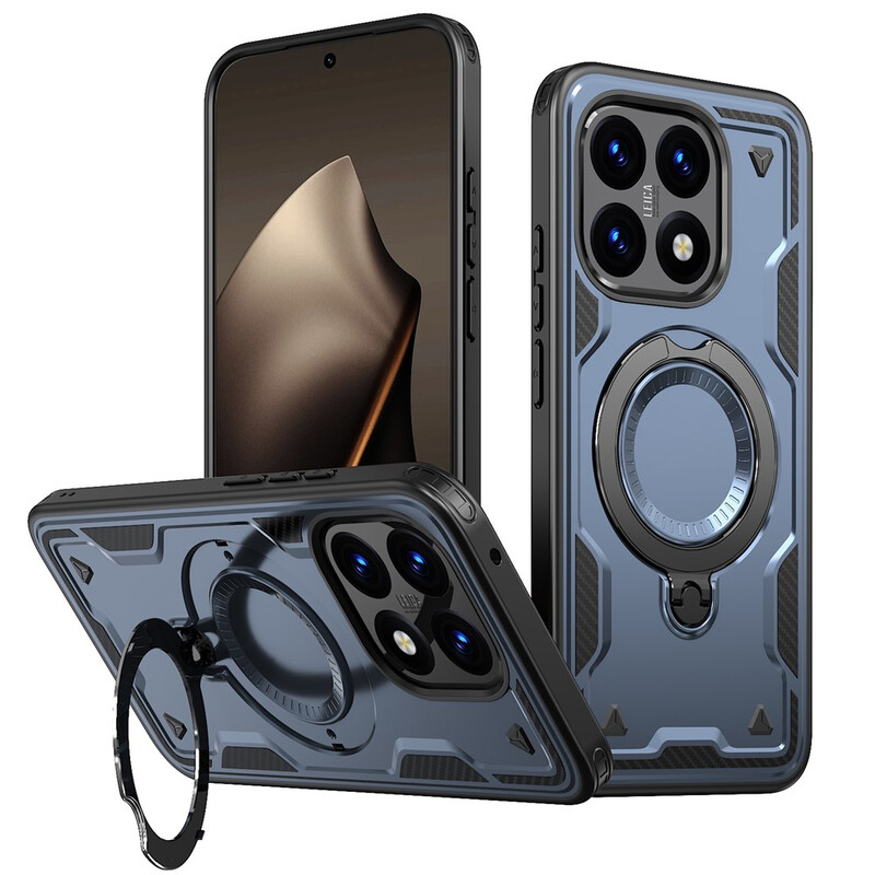 Husa Hybrid Armor » Xiaomi 15T, MagRing, MultiAngle, BLUE