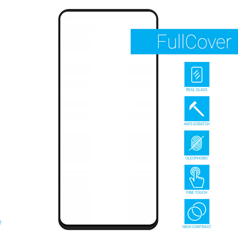 MX 9D » Folie Samsung S26 (S942) - Full Glue, 2.5D curved, OCA, Black Frame, CLEAR