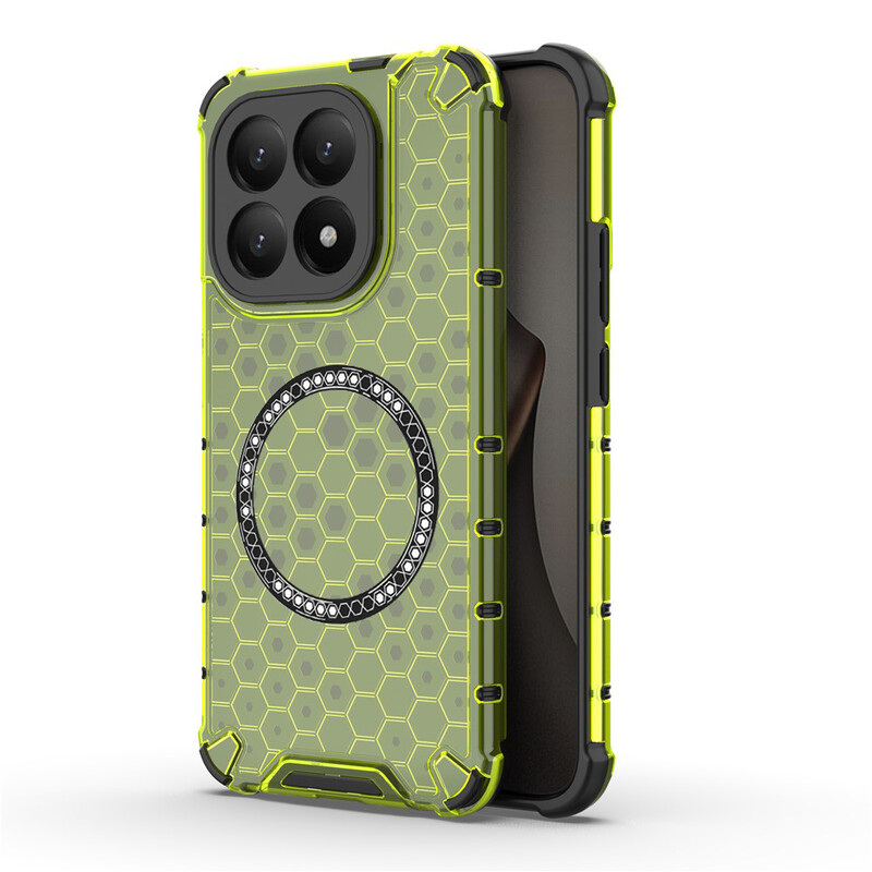 Husa HoneyComb » Honor 400, Magnet MagCase, AntiDrop Corners, GREEN