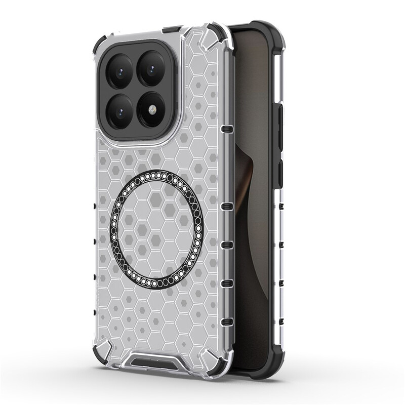 Husa HoneyComb » Honor 400, Magnet MagCase, AntiDrop Corners, TRANSPARENT