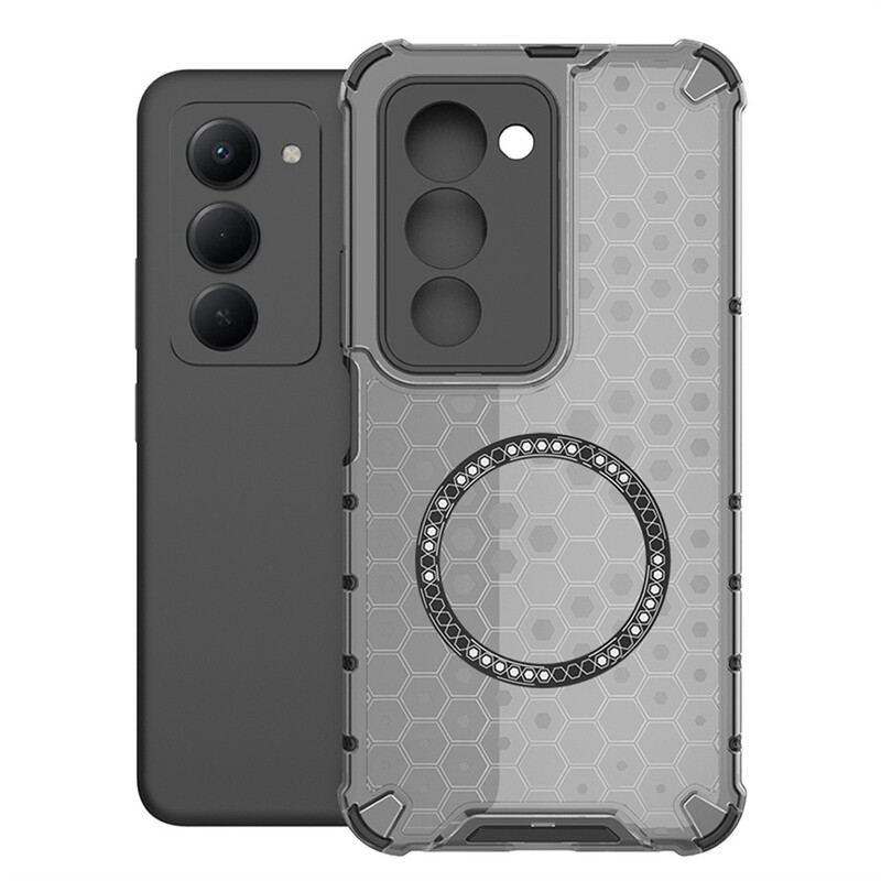 Husa HoneyComb » Xiaomi Redmi 15 4G, Magnet MagCase, AntiDrop Corners, GREY