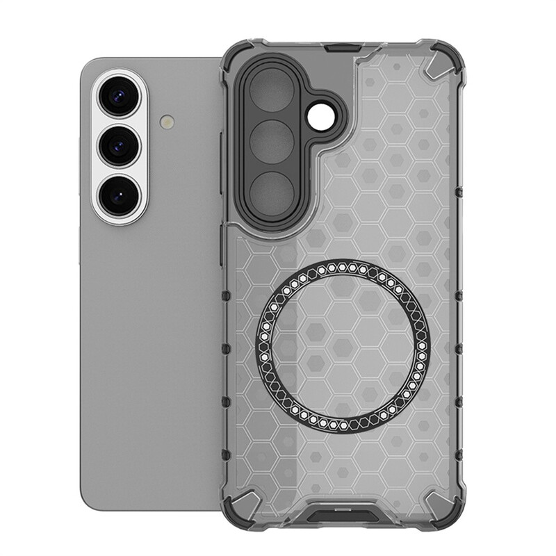 Husa HoneyComb » Samsung S26 Plus (S947), Magnet MagCase, AntiDrop Corners, GREY
