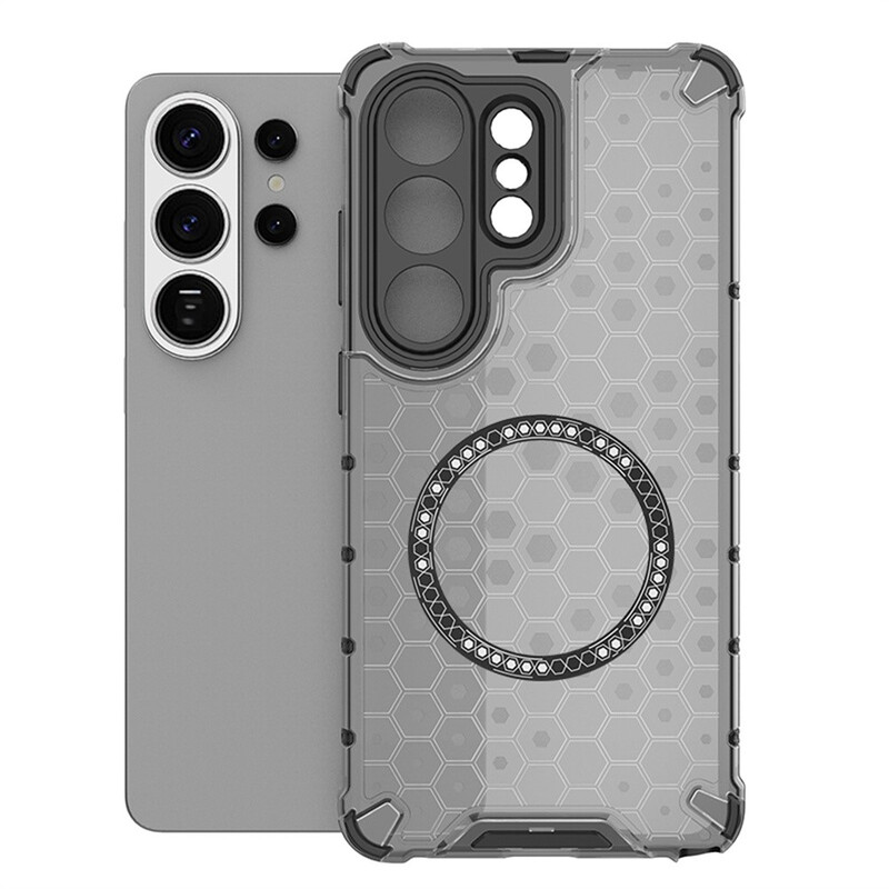 Husa HoneyComb » Samsung S26 Ultra (S948), Magnet MagCase, AntiDrop Corners, GREY