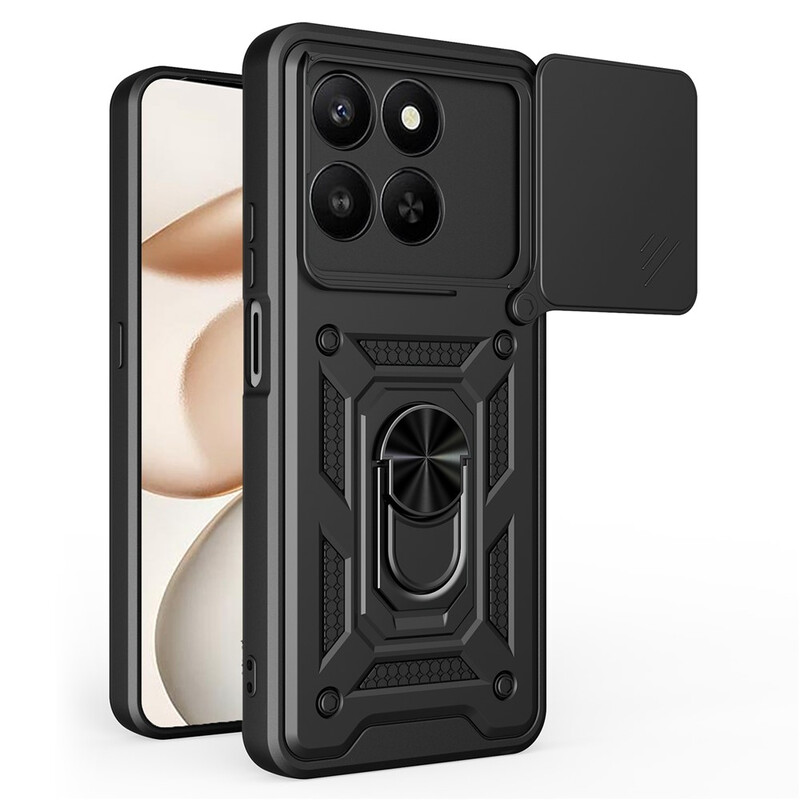 Husa Armor » Honor 400 Smart, CamSlide, Ring Stand, BLACK