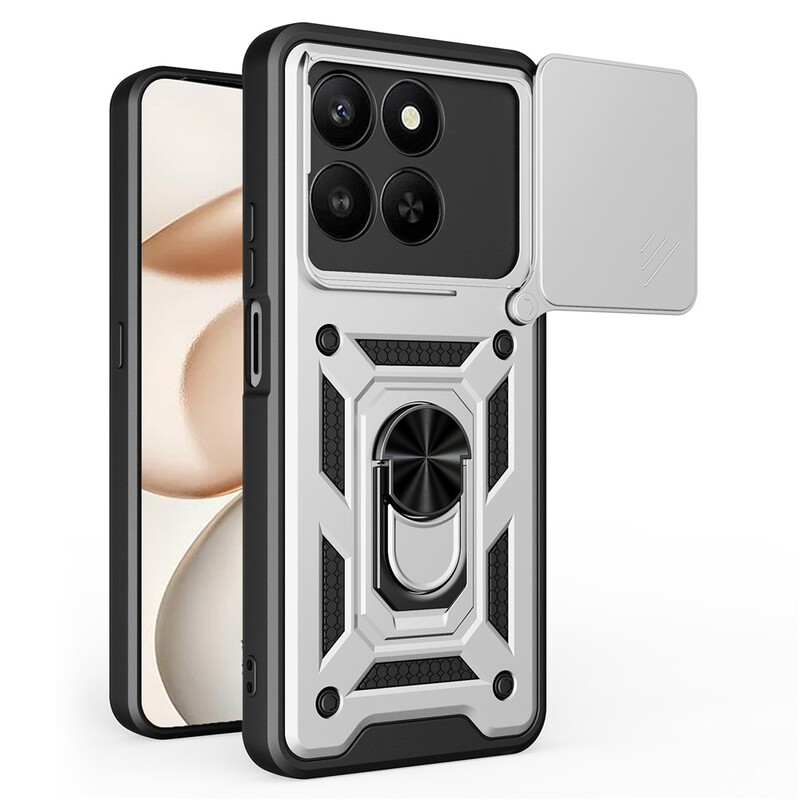 Husa Armor » Honor 400 Smart, CamSlide, Ring Stand, SILVER