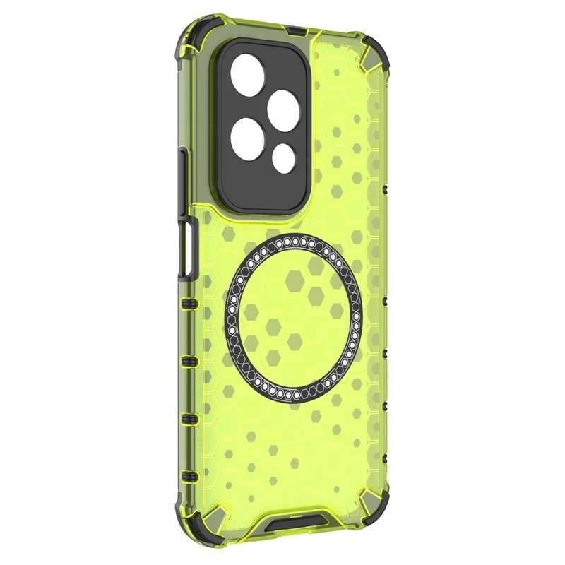 Husa HoneyComb » Honor 400 Lite, Magnet MagCase, AntiDrop Corners, GREEN