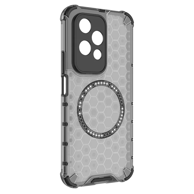 Husa HoneyComb » Honor 400 Lite, Magnet MagCase, AntiDrop Corners, GREY