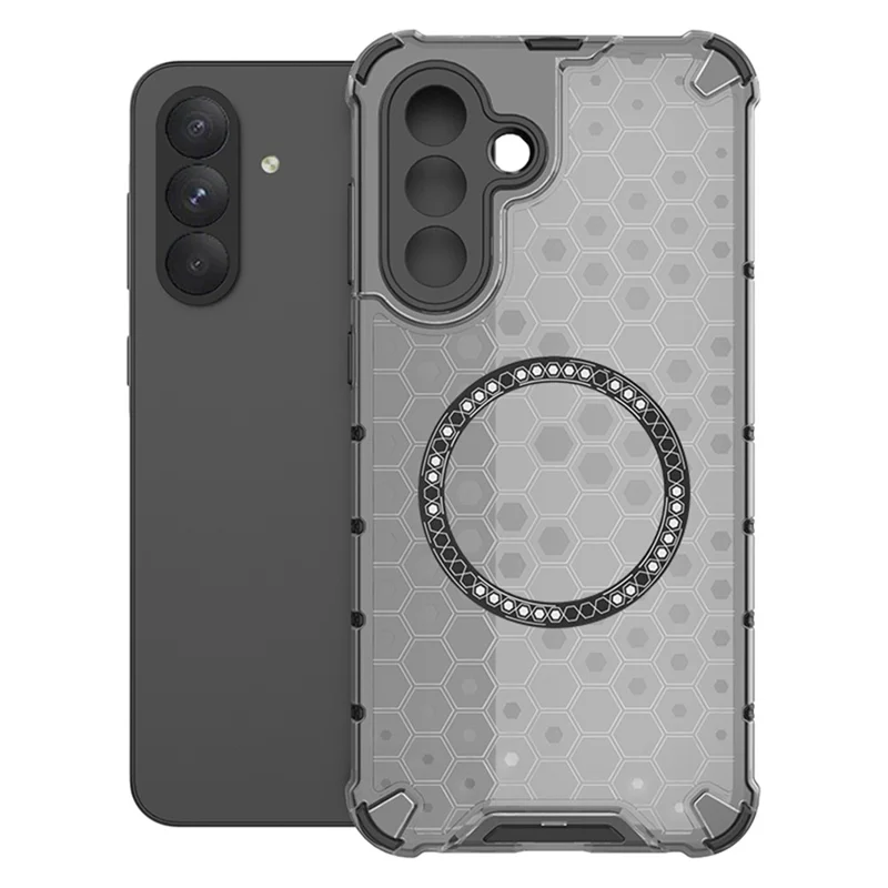 Husa HoneyComb » Samsung A26 (A266), Magnet MagCase, AntiDrop Corners, GREY