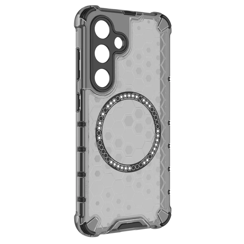 Husa HoneyComb » Samsung S24 (S921), Magnet MagCase, AntiDrop Corners, GREY