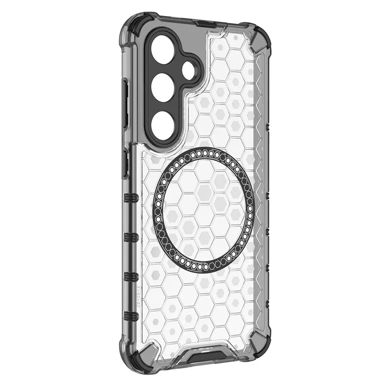 Husa HoneyComb » Samsung S25 (S931), Magnet MagCase, AntiDrop Corners, WHITE
