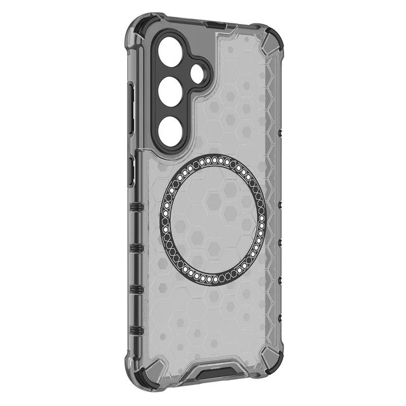 Husa HoneyComb » Samsung S25 Plus (S936), Magnet MagCase, AntiDrop Corners, GREY