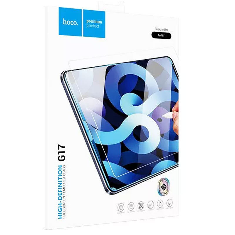 Hoco (G17) - Folie ecran LCD, pentru iPad 11", Classic TempeRed Glass | CLEAR