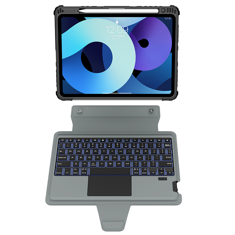 Nillkin - Husa Bumper, Combo, tastatura detasabila pentru iPad Air 2020 / Air 4 / Air 5 / Pro 11 2020/2021/2022 (10.9")