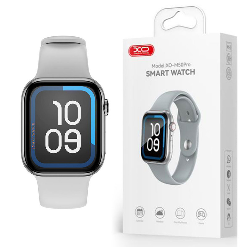 XO (M50) » Ceas Sport, 200mAh, memorie 64Mb, MultiFunction App, WaterProof, SILVER