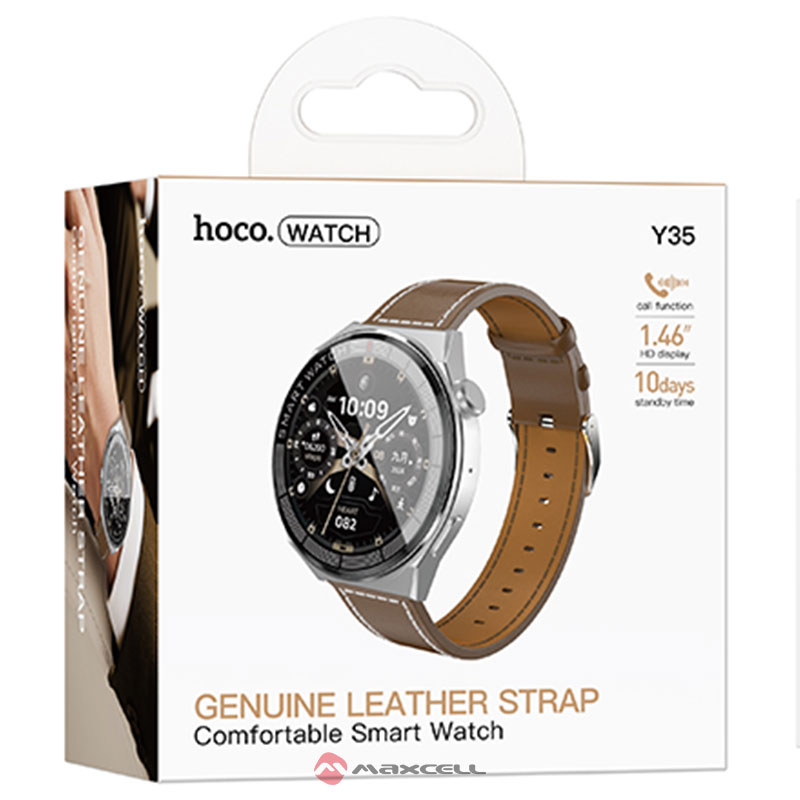 Hoco (Y35) - Ceas SmartWatch, TFT 1.7', BT 5.3, Sportive, SILVER