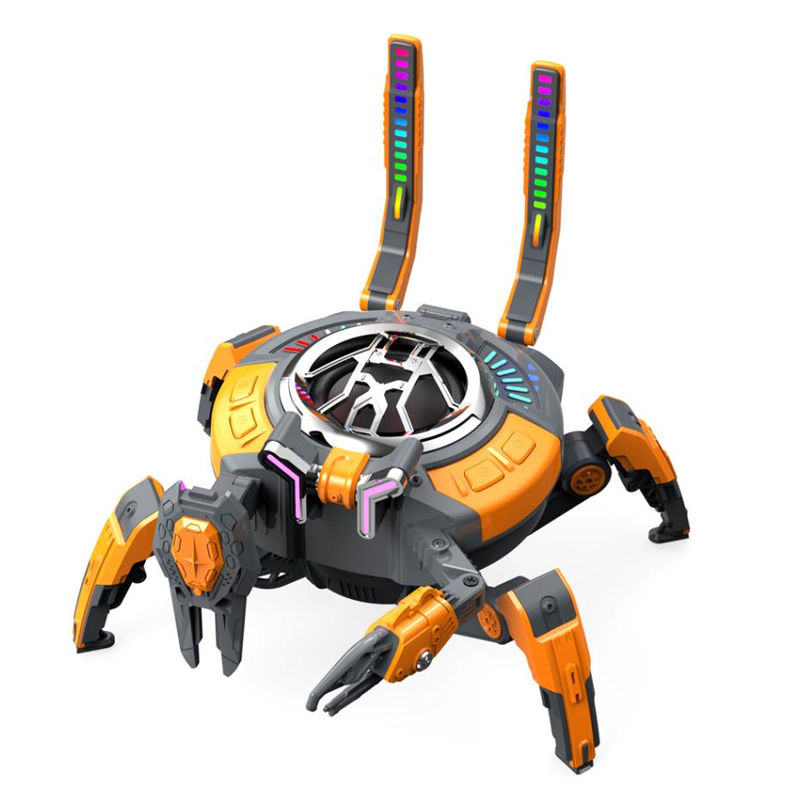 XO (F52) » Boxa Portabila, Wireless BT 5.0, 10W, Surround, 2500mAh, Crab Shape, Orange