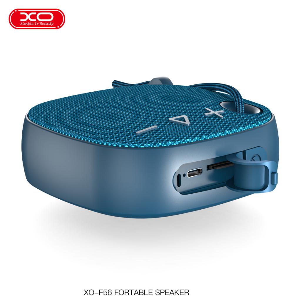 XO (F56) » Boxa Portabila, Wireless BT 5.3, 5W, 1200mAh, Sport Brick | Blue