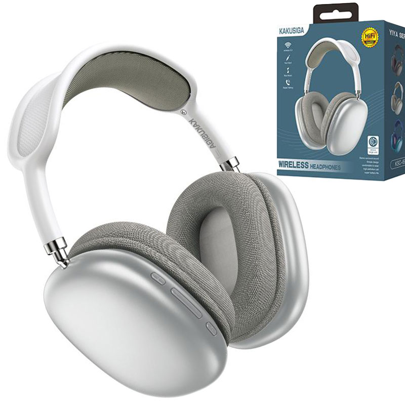 Kaku (KSC-695) - Casti Wireless, Over Ear, BT 5.0, 300h StandBy, 200mAh, Yiya | Silver