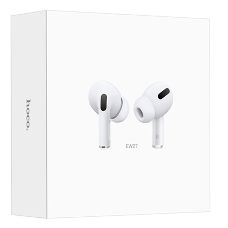 Hoco (EW27) - Casti Wireless, Ear Buds, BT 5.3, 150h StandBy, 300mAh, True, White
