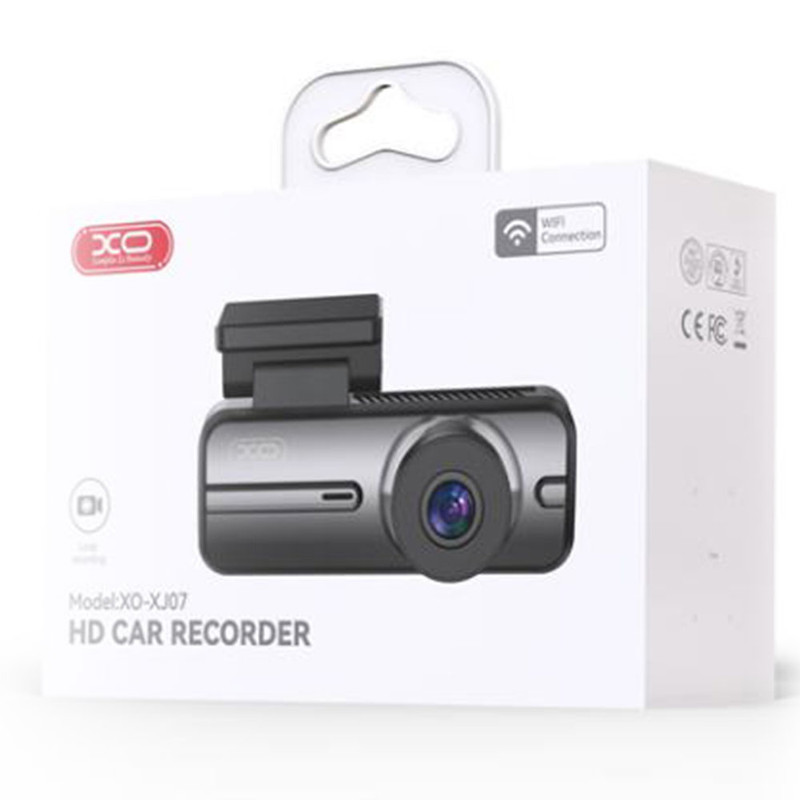 XO (XJ07) » Mini Camera de Bord, WiFI, Res. 1920*1080MPx, LCD TFT, unghi de 120º, BLACK