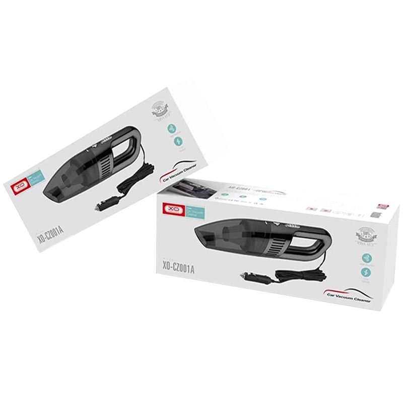 XO (CZ001A) - Aspirator auto, 12W, cu fir, Ultra Suction, Black