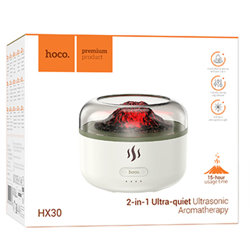 Hoco (HX30) » Umidificator casa/auto, Aromatherapy, WHITE