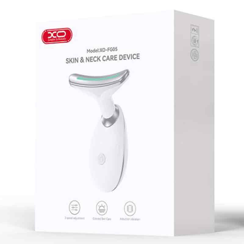 XO (FG05) - Aparat de masaj pentu gat, 600mAh, SonicVibration, White
