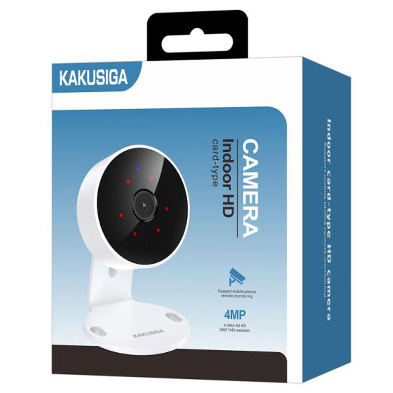 Kaku (KSC-1129) - Camera Video de interior, Full HD, Nightvision InfraRed, Wi-Fi, White