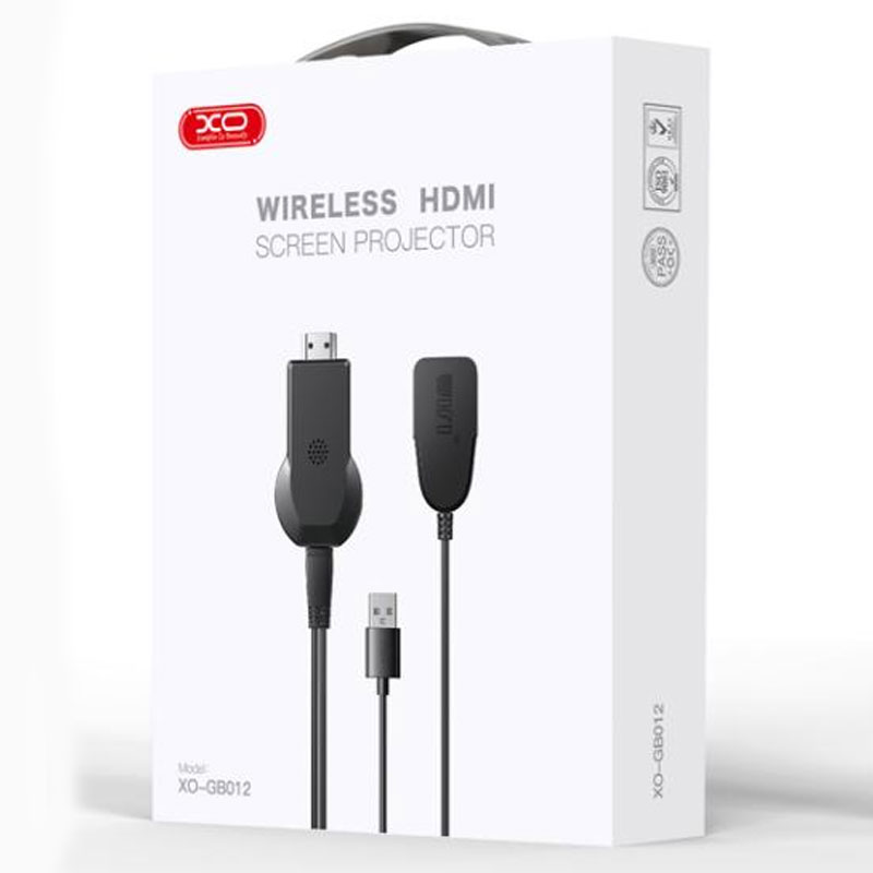 XO (GB012) - Cablu Audio si Video, HDMI la USB-A, Apple Wireless Convertor,, Black