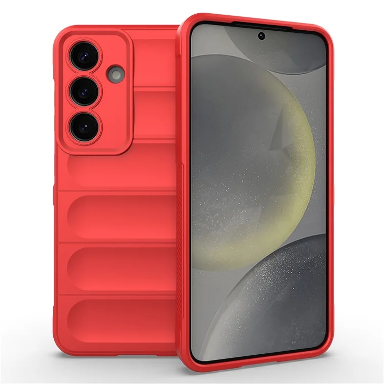 Husa Wave » Xiaomi 15, Microfiber, Grip Anti-Shock, TPU, Pure RED