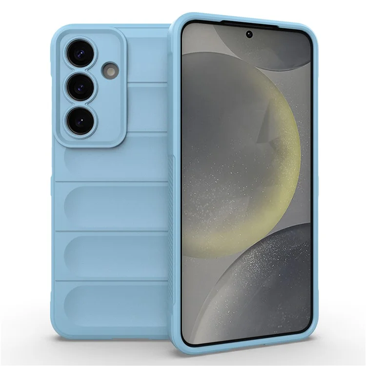 Husa Wave » Xiaomi 15, Microfiber, Grip Anti-Shock, TPU, Baby Blue