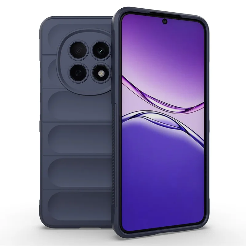 Husa  Wave »  Oppo A5 Pro 5G (CH), Microfiber, Grip Anti-Shock, TPU, Navy Blue