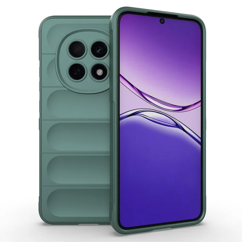 Husa  Wave »  Oppo A5 Pro 5G (CH), Microfiber, Grip Anti-Shock, TPU, Deep Green