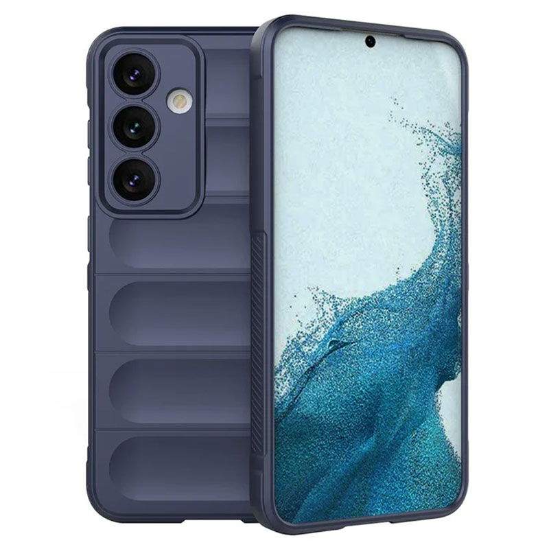 Husa Wave » Samsung A26 (A266), Microfiber, Grip Anti-Shock, TPU, Navy BLUE