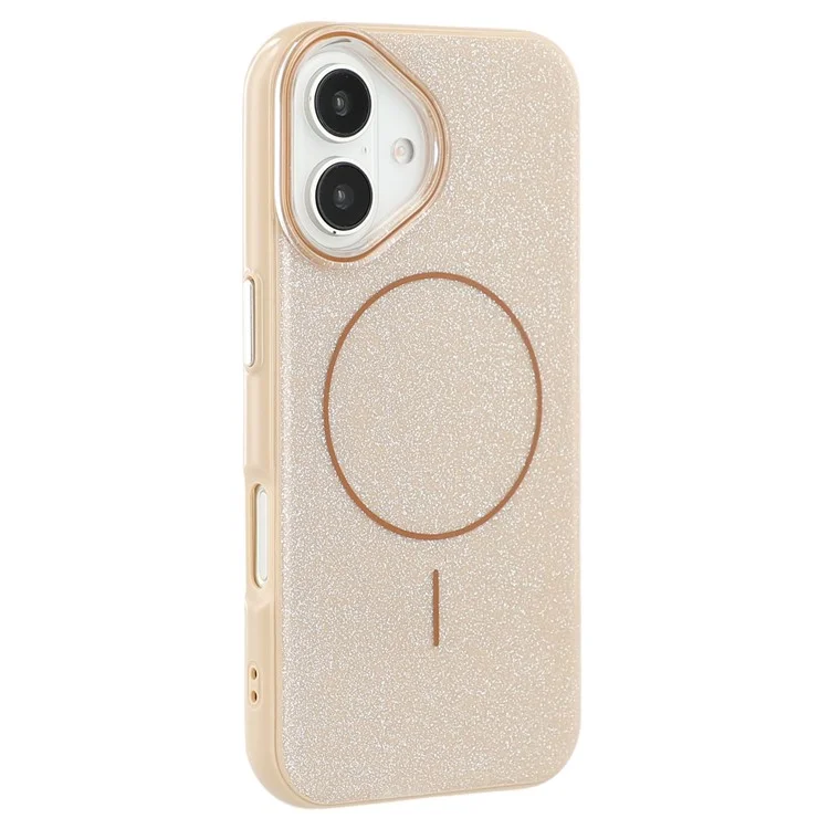Husa MagGlitter » iPhone 16 Plus, MagCase, PC, Shinny, Gold