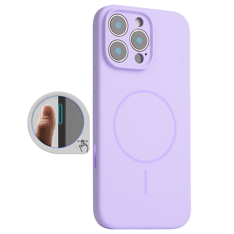 Husa MagThin » iPhone 16 Pro, SoftTouch, Camera Control, TPU, Light Purple