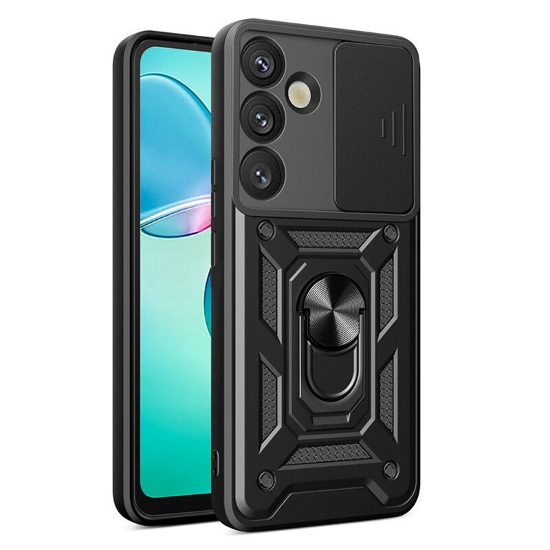 Husa Armor » Samsung S26 Plus (S947), CamSlide, Ring Stand, BLACK