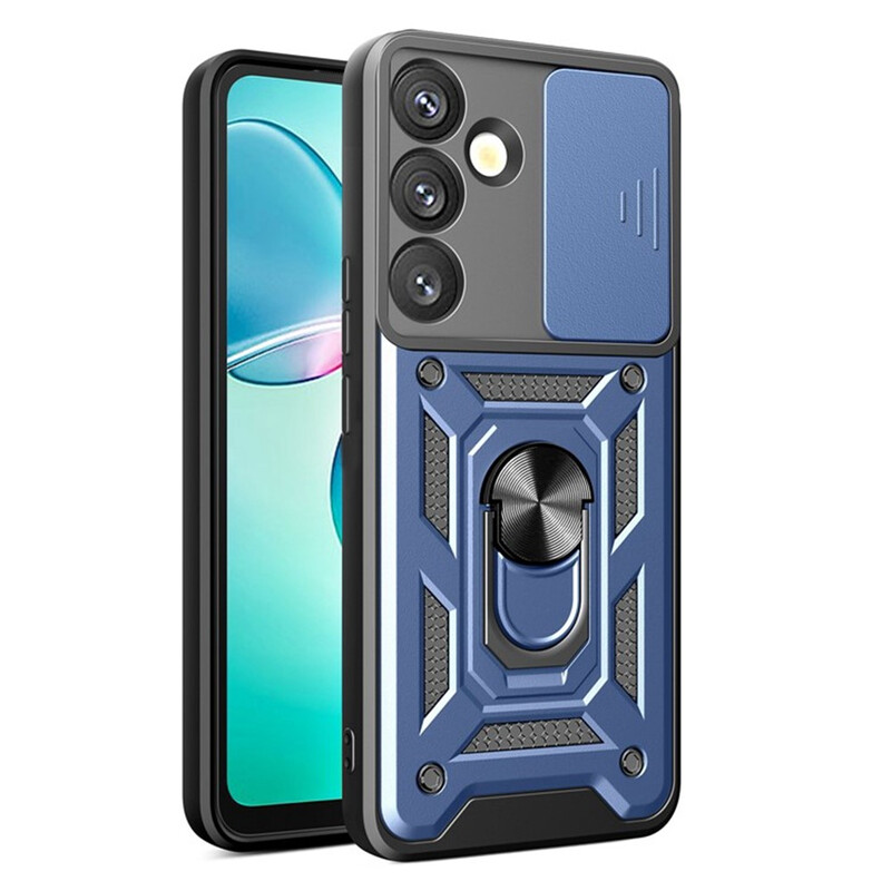 Husa Armor » Samsung S26 (S942), CamSlide, Ring Stand, BLUE