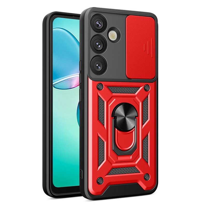 Husa Armor » Samsung S26 (S942), CamSlide, Ring Stand, RED