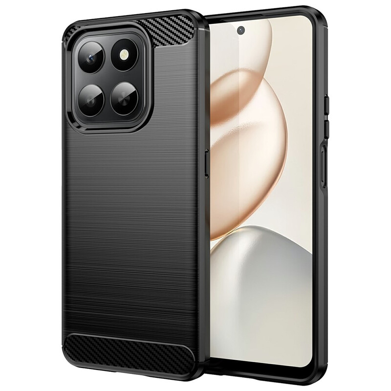Husa Brush » Honor 400 Smart, TPU, Metall Look, BLACK