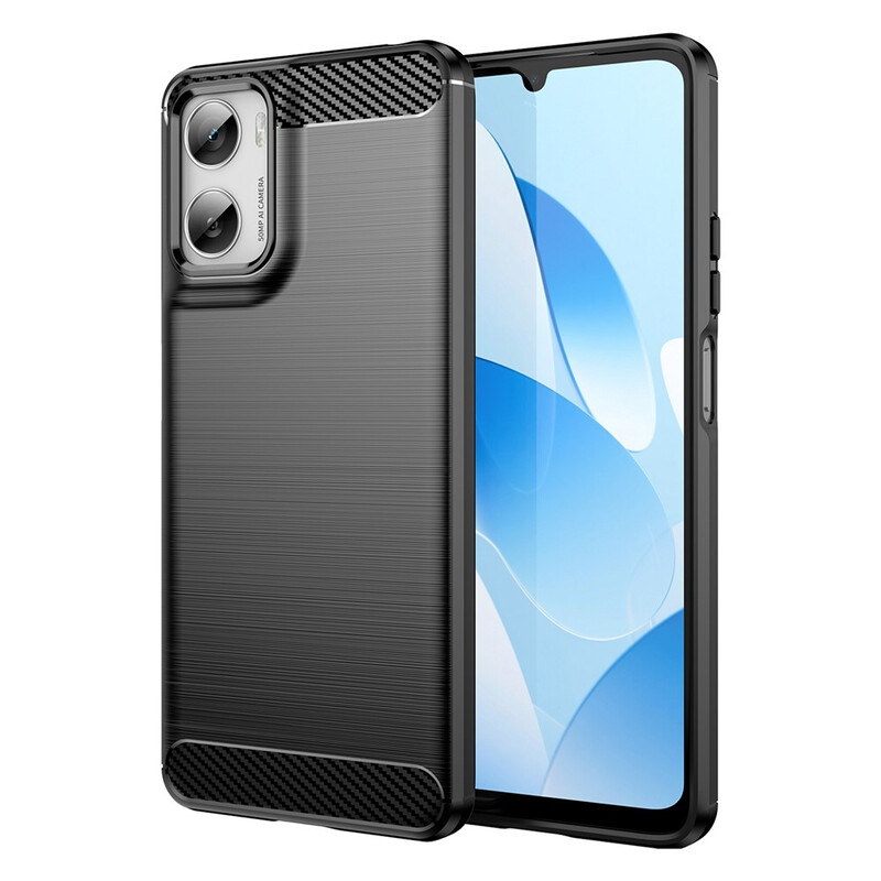 Husa Brush » Motorola Moto G06, TPU, Metall Look, BLACK