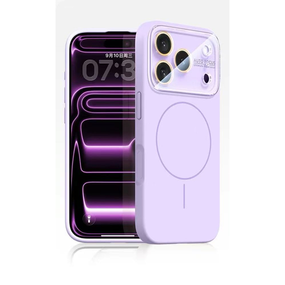 Husa MagConverse » iPhone 13 Pro Max, SoftThin, Magnetic, FlexiCase, LILAC