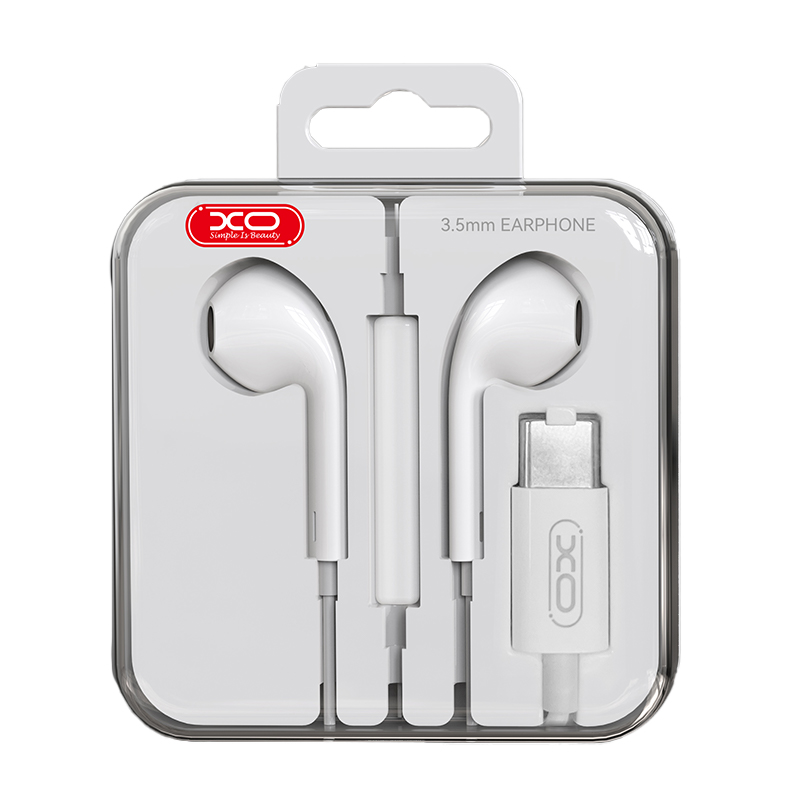 XO (EP78) Casti cu Fir, In Ear, USB-C, 1.2m cablu, Digital, WHITE