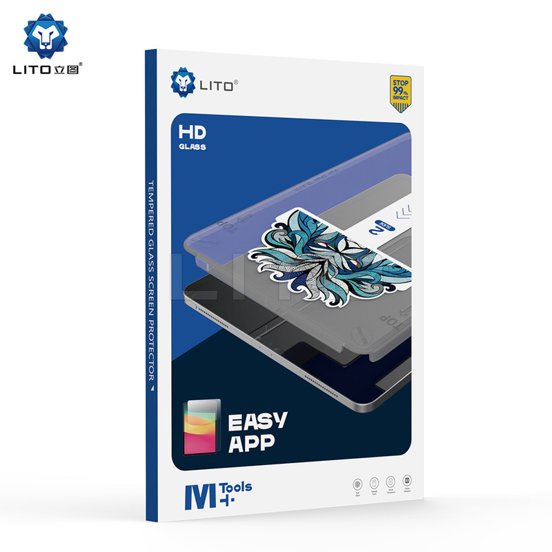 Lito » Folie M+ Clear » iPad 12.9 (2019) (2018-2022) - Classic HD, Box Tools