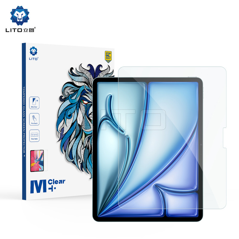 Lito » Folie Max Clear » iPad Air 13 (2024) - Flat HD Glass Classic