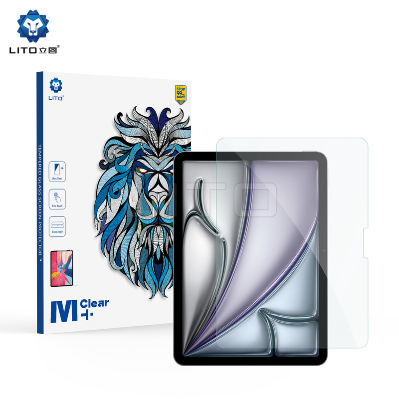 Lito » Folie Max Clear » iPad Air 11 (2024) - Flat HD Glass Classic