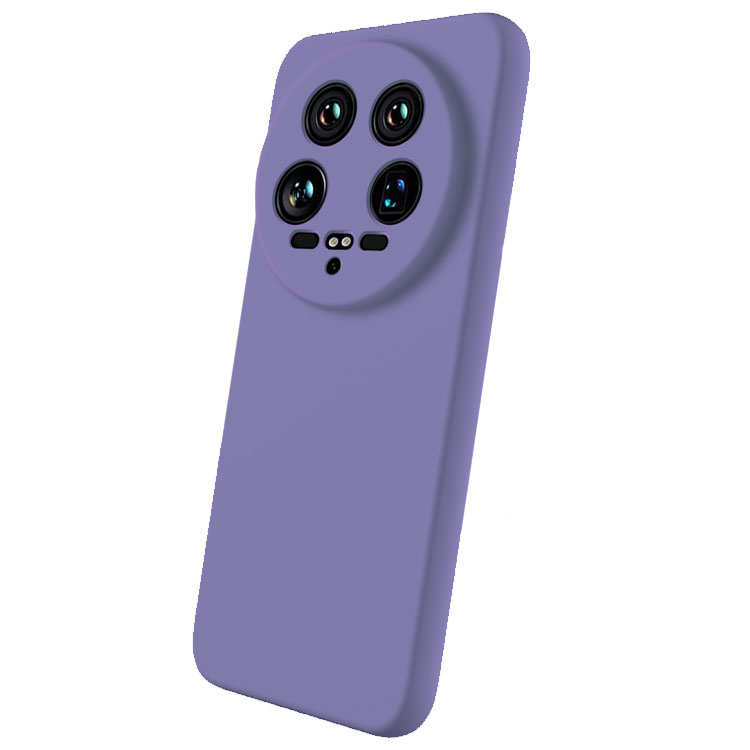 Husa X-Level Thin, pentru Xiaomi 14 Ultra, Microfiber, TPU, Purple