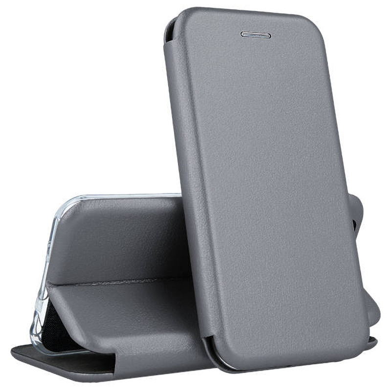 Husa Flip » Xiaomi Redmi Note 13 4G, Magnetic Shell, Silver